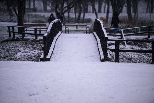 Zagreb: Zimska idila na Bundeku