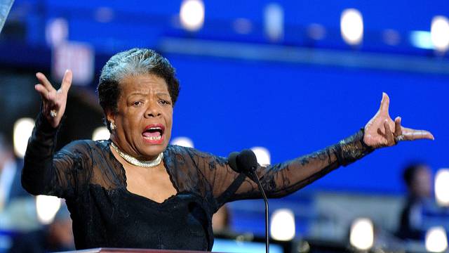 Maya Angelou, renowned poet, novelist and actress, died this morning at age 86