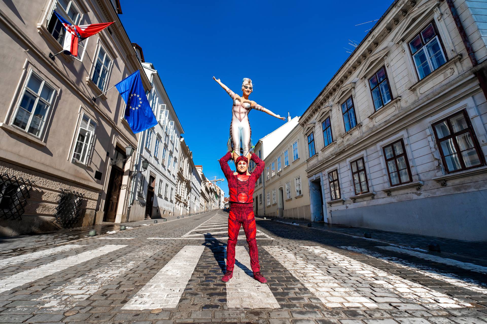 Cirque du Soleil umjetnici posjetili zagrebačke lokacije uoči OVO premijere