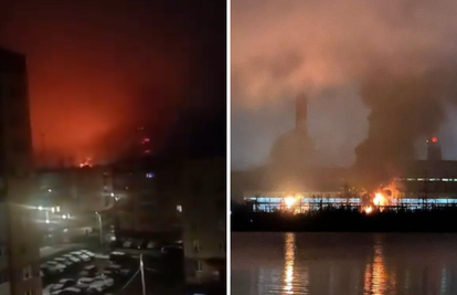 VIDEO Ukrajinci promijenili taktiku: Zapalili elektranu kod Moskve, ljudi ostali bez grijanja