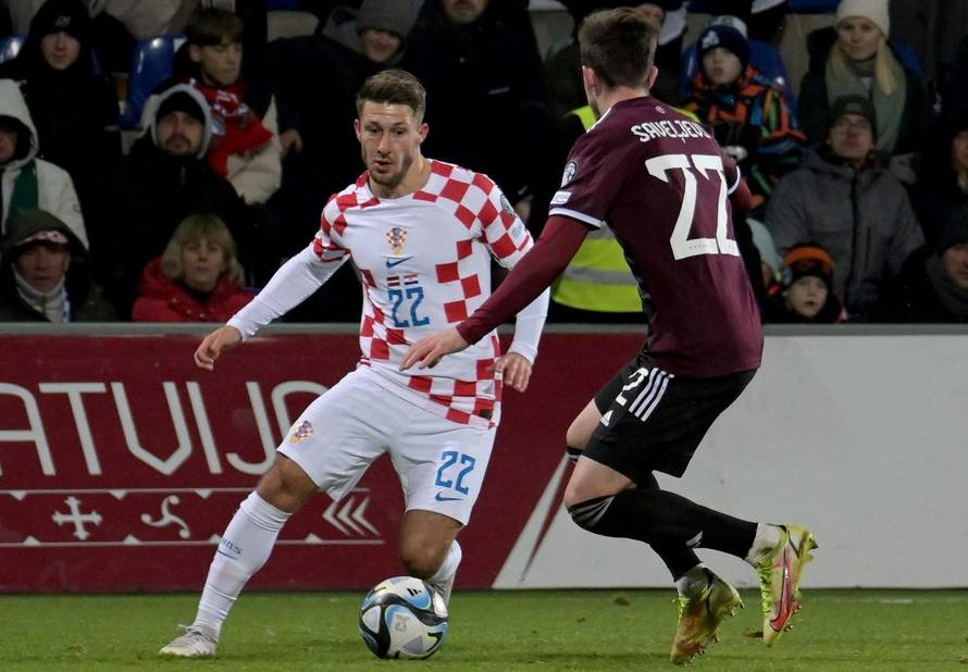 Susret Latvije i Hrvatske u kvalifikacijama za Europsko prvenstvo