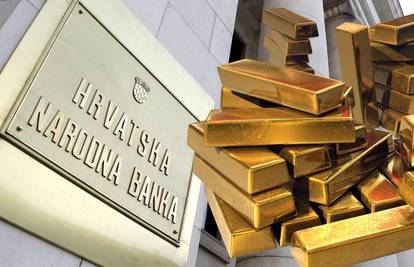 HNB kupio tonu i pol zlata pa ga pohranili u banci u Njemačkoj