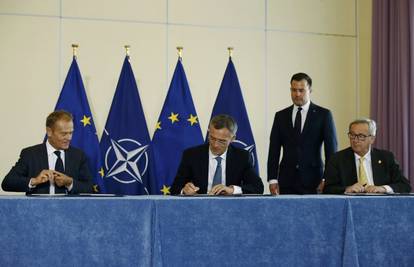EU i NATO potpisali zajedničku izjavu o njihovoj jačoj suradnji