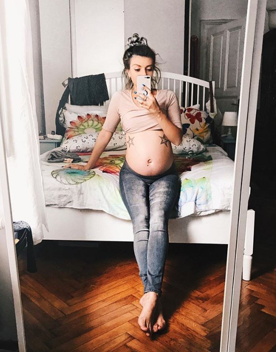 Ella Dvornik rodila pet tjedana ranije: Kćer nazvali Lumi Wren