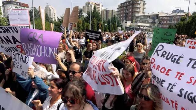 Danas u Prištini novi prosvjed zbog silovane 11-godišnje curice