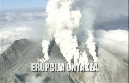 Velika erupcija vulkana u Japanu: Ozlijeđeno osam osoba
