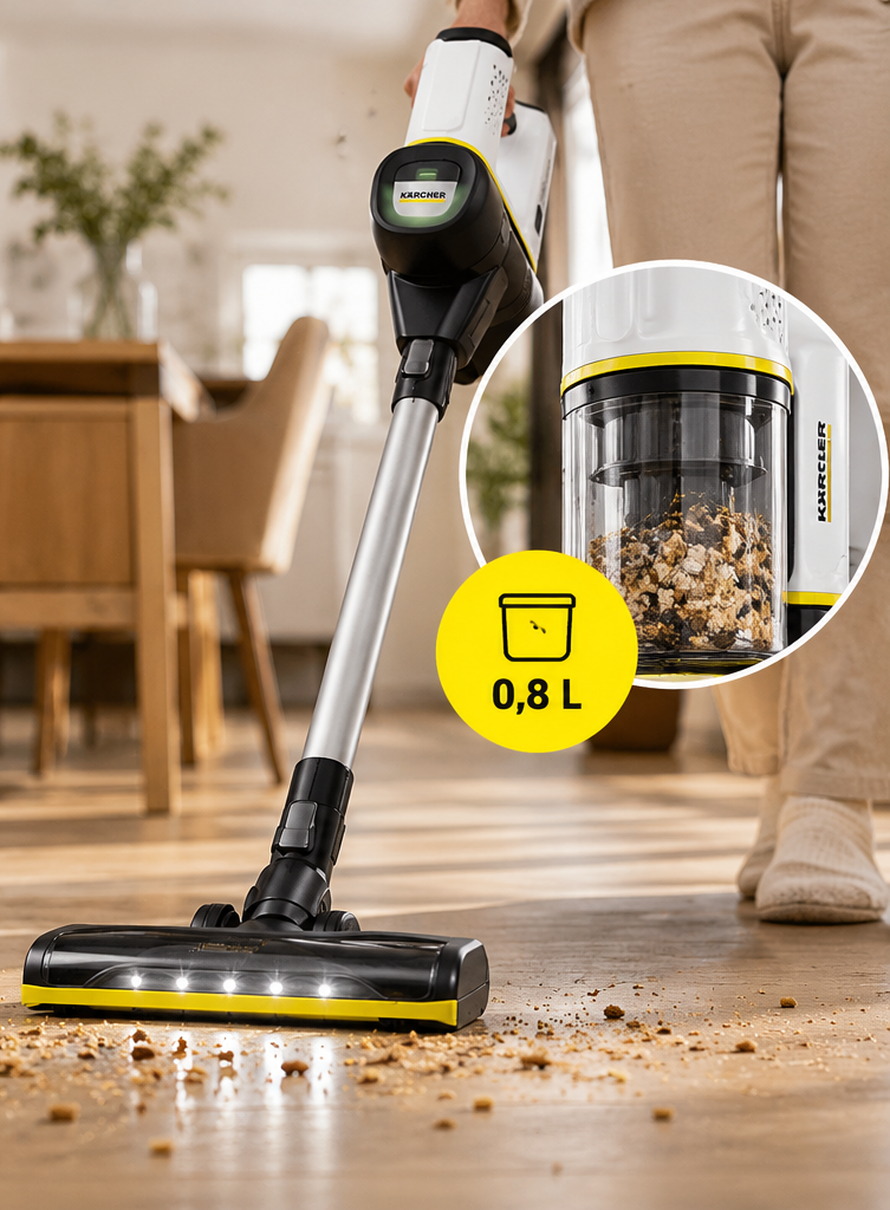 Dyson V8 vs. Kärcher VC 6: Koji štapni usisavač je bolji za vaš dom?