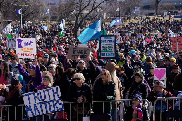 "No Kings" protest against U.S. President Donald Trump's administration policies in Minnesota