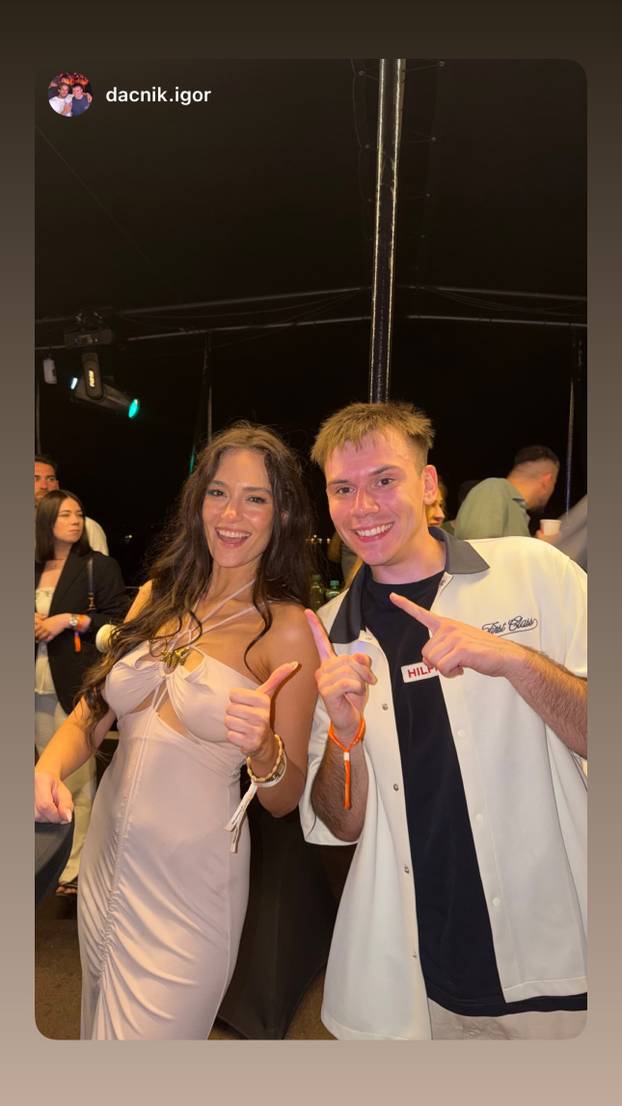 FOTO Ljepotica iz Lige prvaka ponovno je uživala u Hrvatskoj