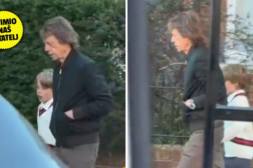 EKSKLUZIVNO &Ccaron;itatelj 24sata iz Londona snimio Micka Jaggera sa sinom: 'Ne mogu vjerovati!'