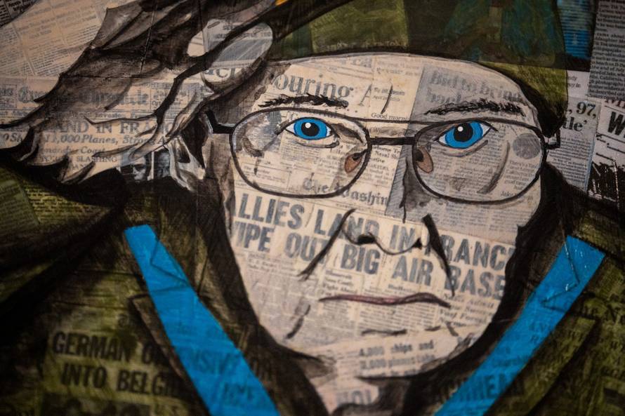 Jake Larson, a 101-year-old World War II veteran during an interview with Reuters