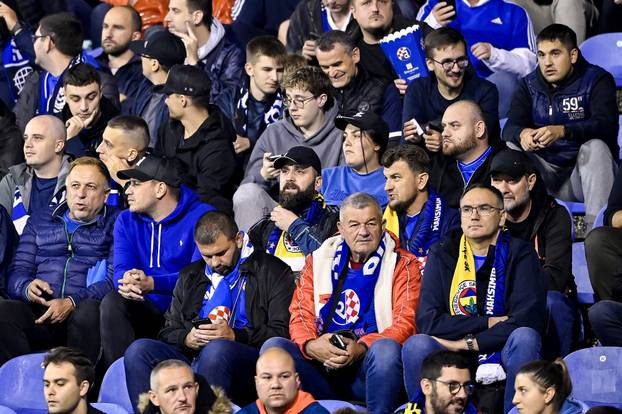 Zagreb: Navijači na utakmici 1. kola Europske lige između Dinama i Fenerbahcea