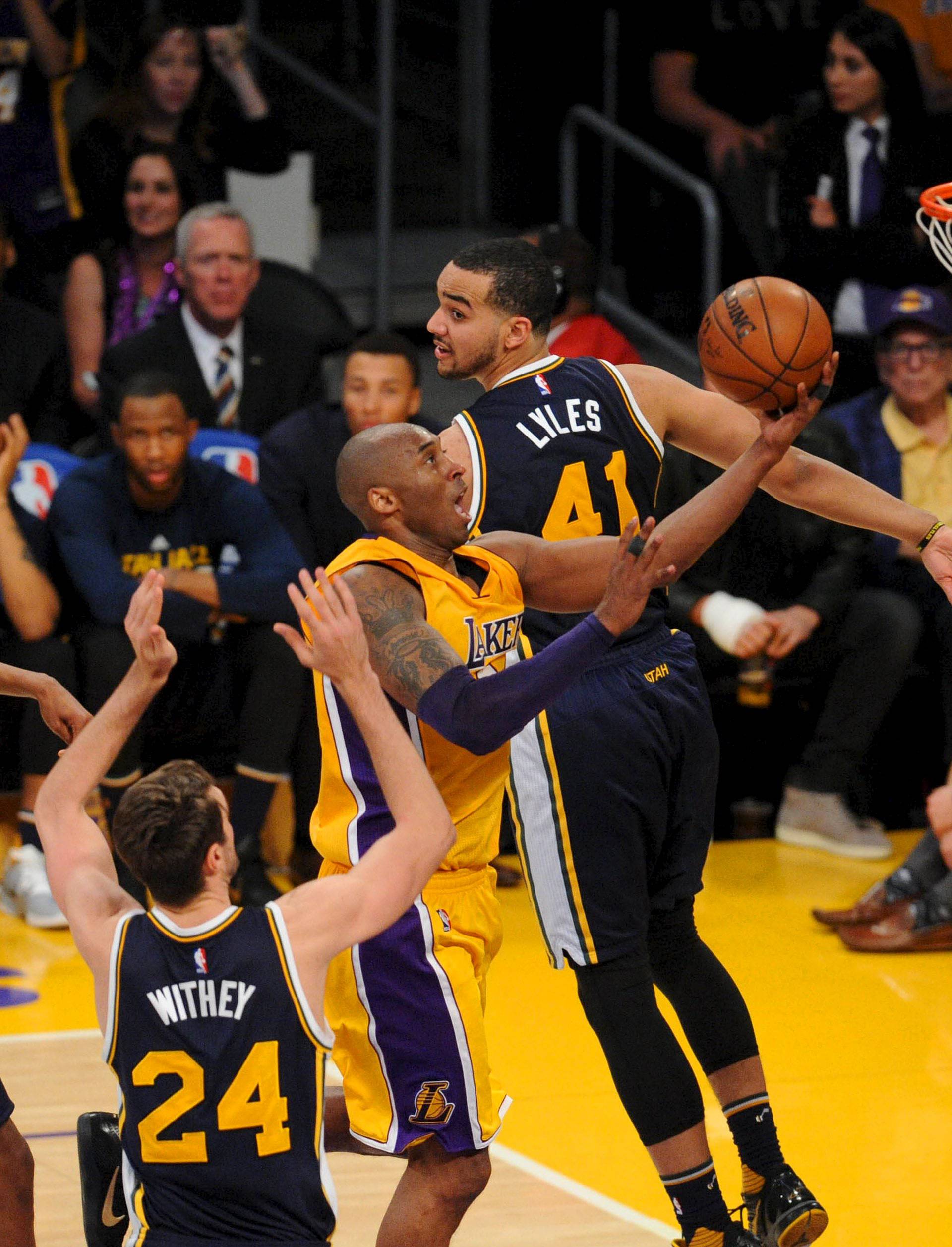 NBA: Utah Jazz at Los Angeles Lakers