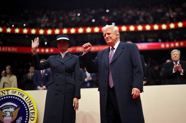 Inauguration ceremony for Trump's second presidential term