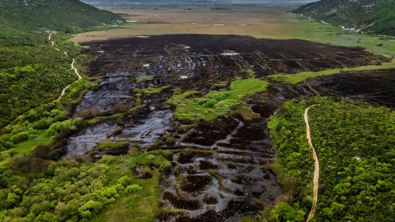 Rezervat Orepak je uništen: 'U močvari uvijek gori kad najave jak vjetar. Sve ćemo prijaviti'