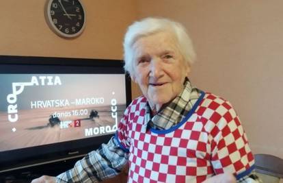 Je li ona najstarija navijačica u Hrvatskoj? Marija Herman (107) ne propušta ni jednu utakmicu