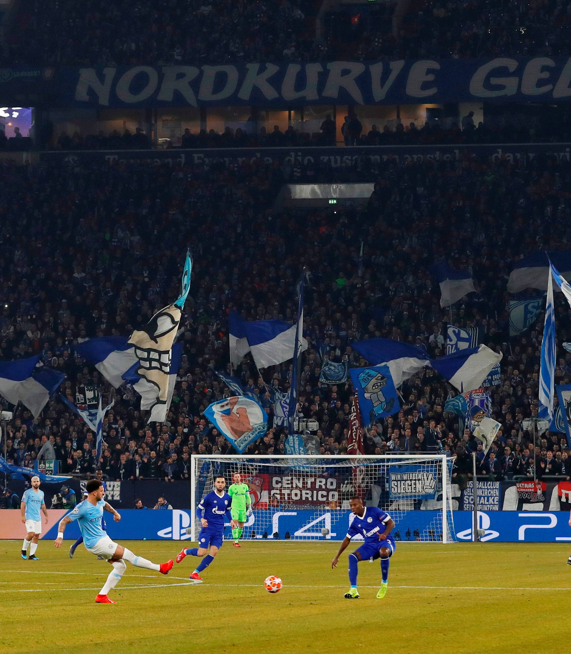 Champions League - Round of 16 First Leg - Schalke 04 v Manchester City