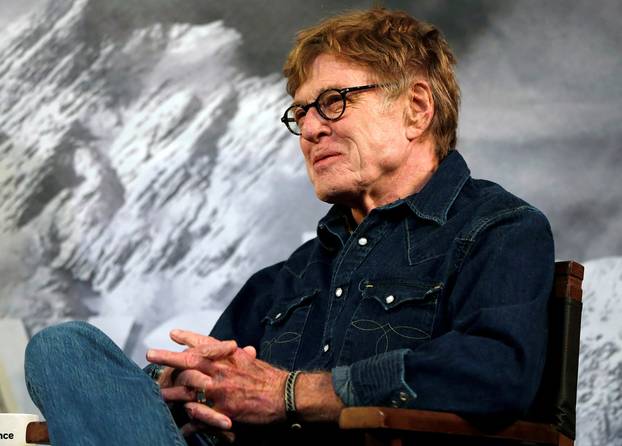 FILE PHOTO: Robert Redford addresses the media at an opening day news conference for the Sundance Film Festival in Park City, Utah