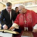 VIDEO Milanović: 'Pozvao sam Papu Lava XIV. da dođe u Hrvatsku. Mislim da će doći'