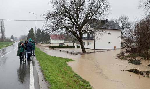 U dijelovima Virovitičko-podravske županije voda u padu, prijete nove oborine