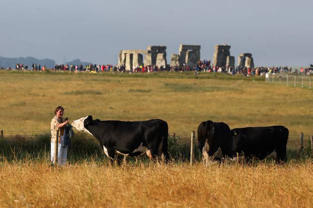 Summer solstice celebrations at Stonehenge