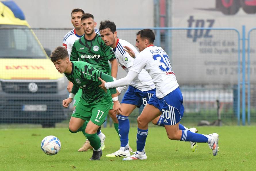 Koprivnica: Koprivnica i Hajduk sastali se u šesnaestini finala Hrvatskog nogometnog kupa