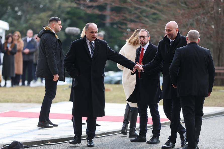 Zagreb: Dolazak uzvanika na inauguraciju predsjednika Zorana Milanovića