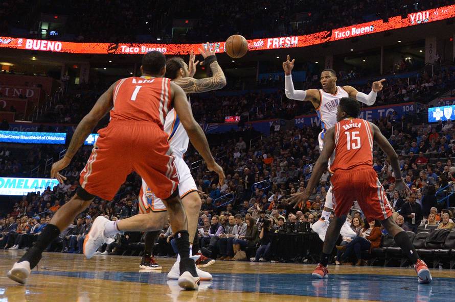 NBA: Houston Rockets at Oklahoma City Thunder