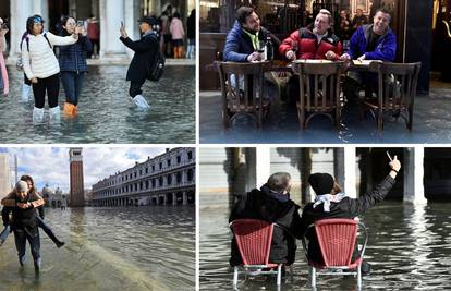 Poplave u Veneciji: Najgore tek dolazi, a oni okidaju 'selfije'