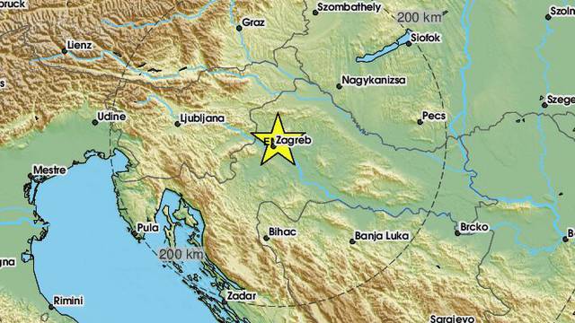 Dva slabija potresa uznemirila su Zagrepčane: 'Jaka eksplozija, udar, kao da je bomba pala...'