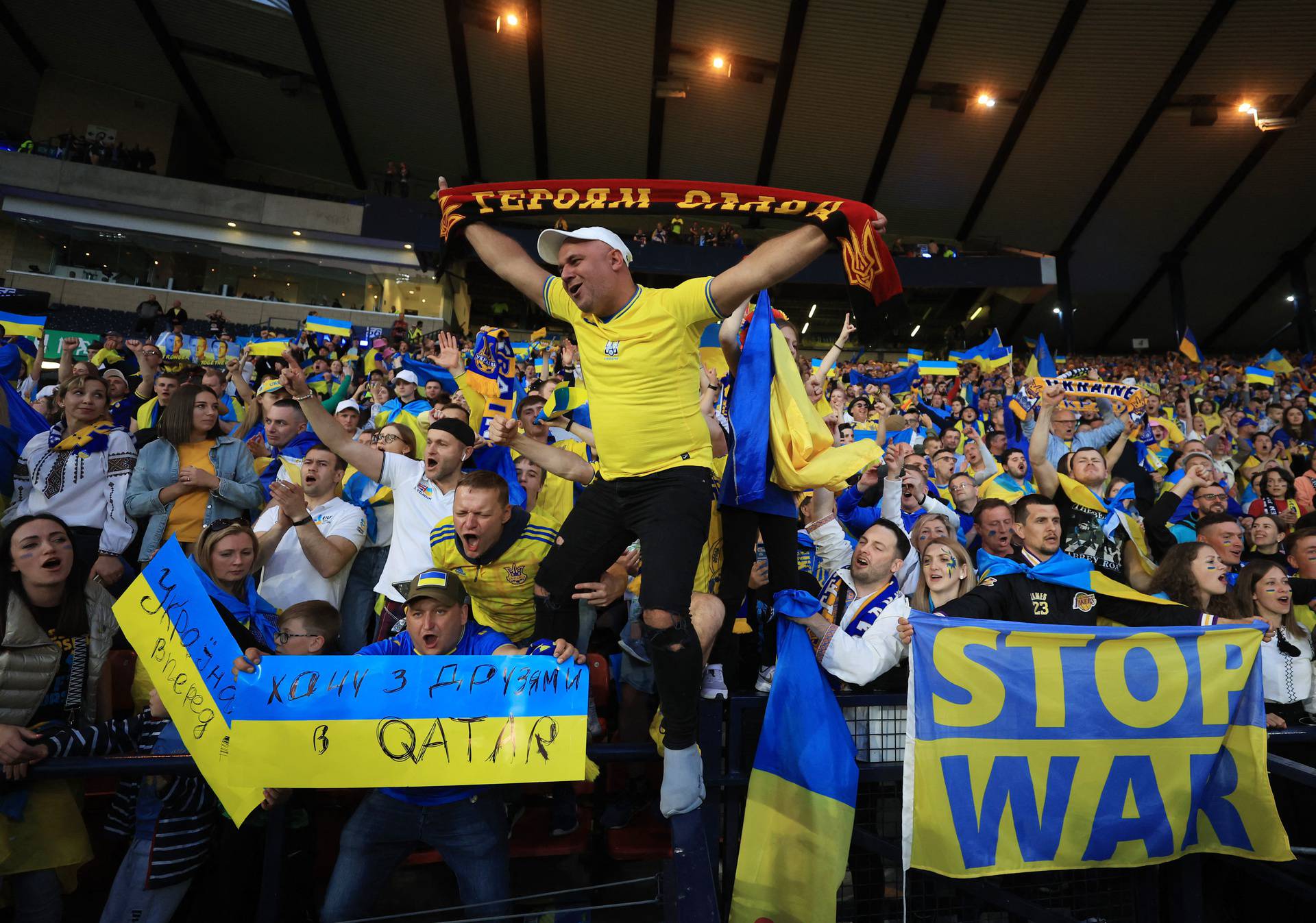 World Cup - UEFA Qualifiers - Play-off Semi Final - Scotland v Ukraine