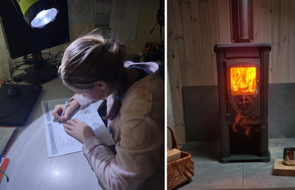Ukrajinska djeca uče pod svijećama i smrzavaju se: U školi se gase struja i grijanje