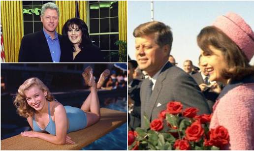 JFK je imao harem, a Clintona je Hillary zbog seks afera mlatila