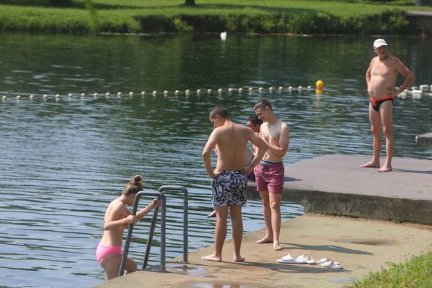 Karlovac: Mnogi su spas od toplinskog vala potražili uz  Koranu