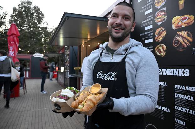 Zagreb: Food film festival na trgu Franje Tuđmana