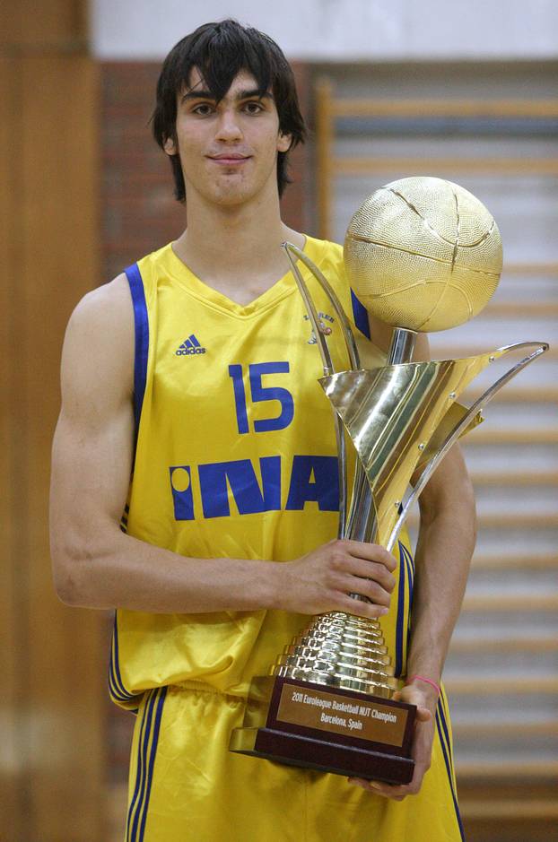 Zagreb: Dominik Mavra, Dario Šari? i Mario Hezonja, juniori KK Zagreb CO