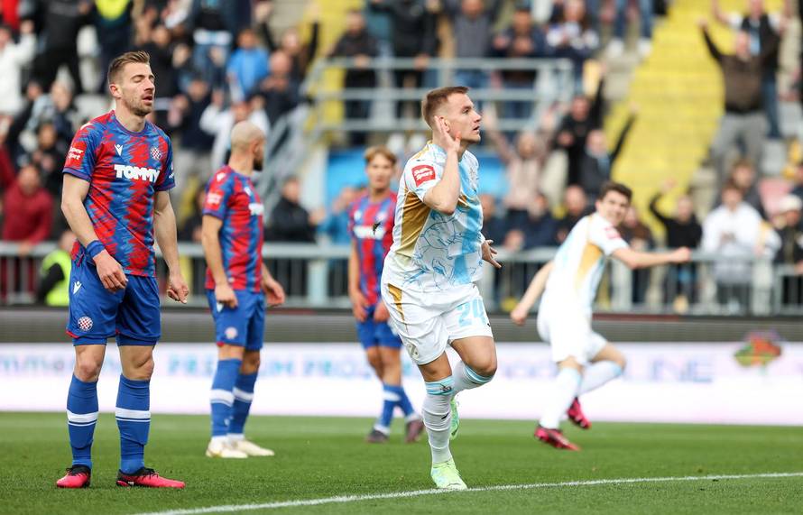 Rijeka: Rijeka i Hajduk sastali se u 29. kolu Prve HNL 