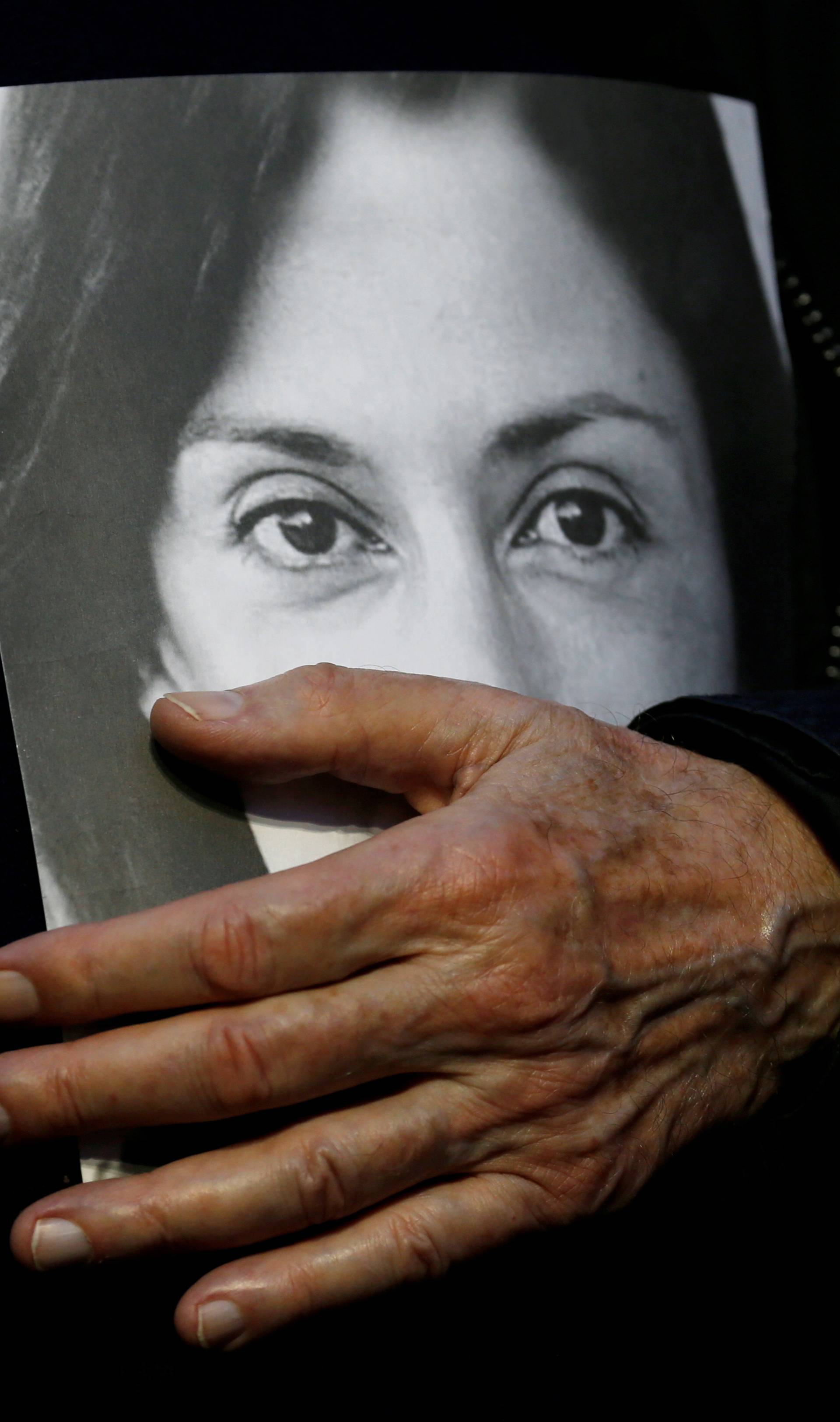 Demonstration to demand justice over the murder of journalist Daphne Caruana Galizia in Valetta