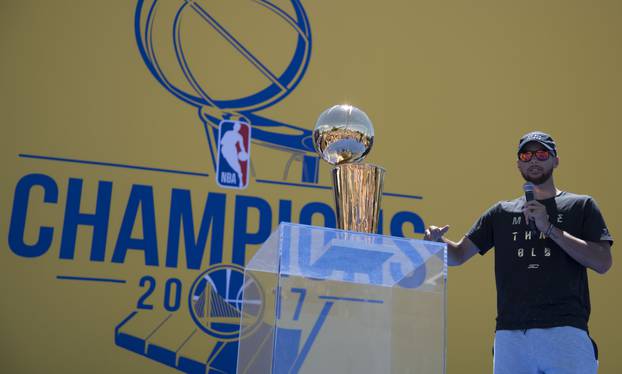 NBA: Golden State Warriors-Championship Celebration