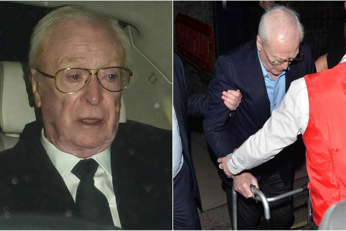 Imao nezgodu: Michael Caine se ne može kretati bez pomoći