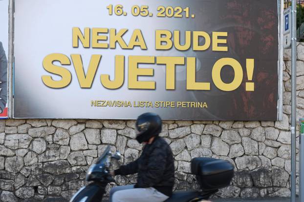 Šibenik: Nezavisna lista Stipe Petrine postavila nove predizborne plakate