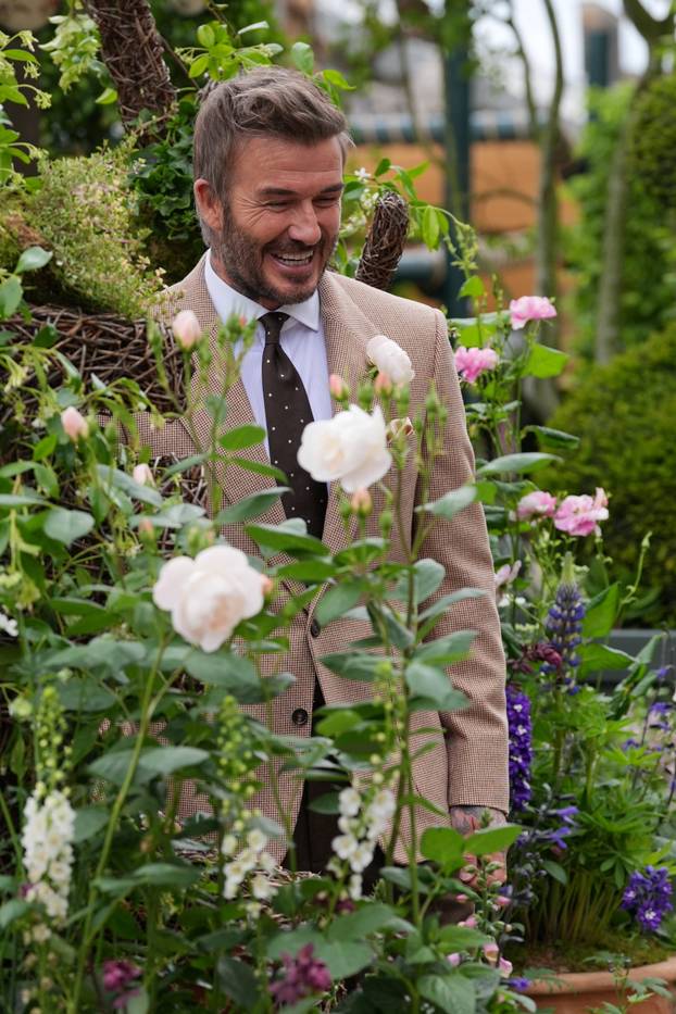 Britian's King Charles and Queen Camilla visit the RHS Chelsea Flower Show