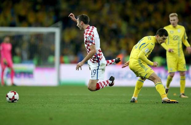 Kijev: Kvalifikacijska utakmica za SP u Rusiji 2018., Ukrajina - Hrvatska