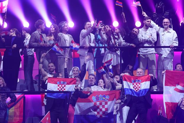 Malmo: Baby Lasagnaina za vrijeme glasanja na Eurosongu 