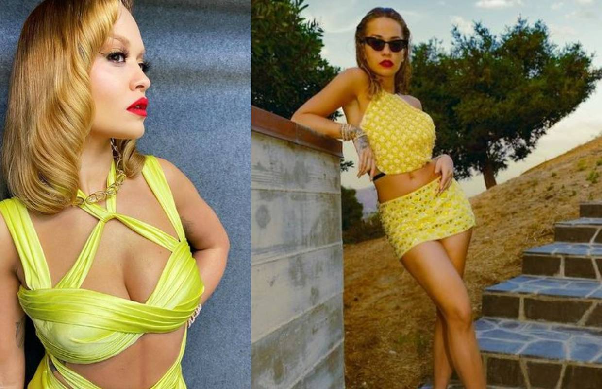 Rita Ora zna da je žuta hit boja