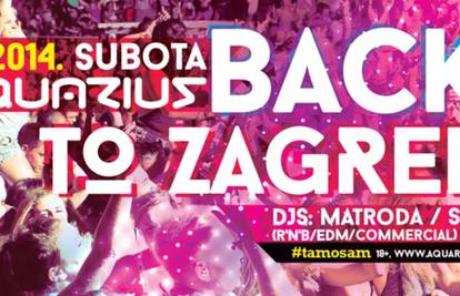 Aquarius vas zove 'Back to Zagreb', taj se poziv ne odbija
