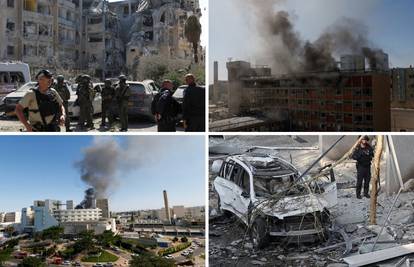 VIDEO Iranci zasuli izraelske gradove raketama. Izraelci tvrde: Koriste kasetne bombe!