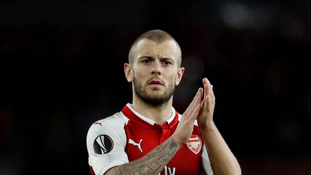 FILE PHOTO: Arsenal's Jack Wilshere after Europa League match against Atletico Madrid at the Emirates Stadium, London, Britain - April 26, 2018.