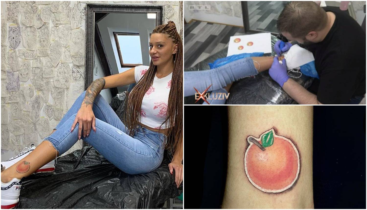 Nije joj dovoljno C vitamina: Kristina tetovirala mandarinu