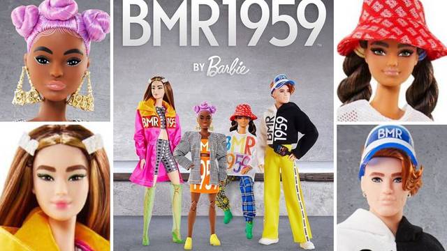 Nove četiri vrste Barbika imaju puno gušće obrve, a odjeća je kombinacija ulice i visoke mode